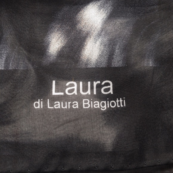 Laura di Biagiotti 100% Silk Scarf Made in Italy - Picture 7 of 9